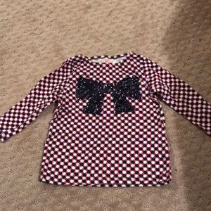 Adorable Crew Cut sequin shirt